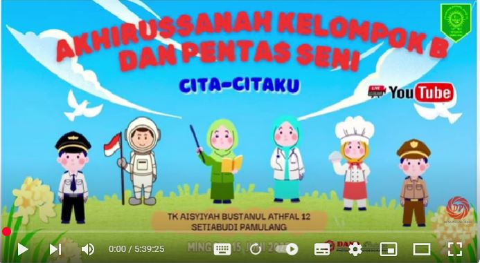 AKHIRUSSANAH KELOMPOK B & PENTAS SENI TK AISYIYAH BUSTANUL ATFHAL 12 PAMULANG