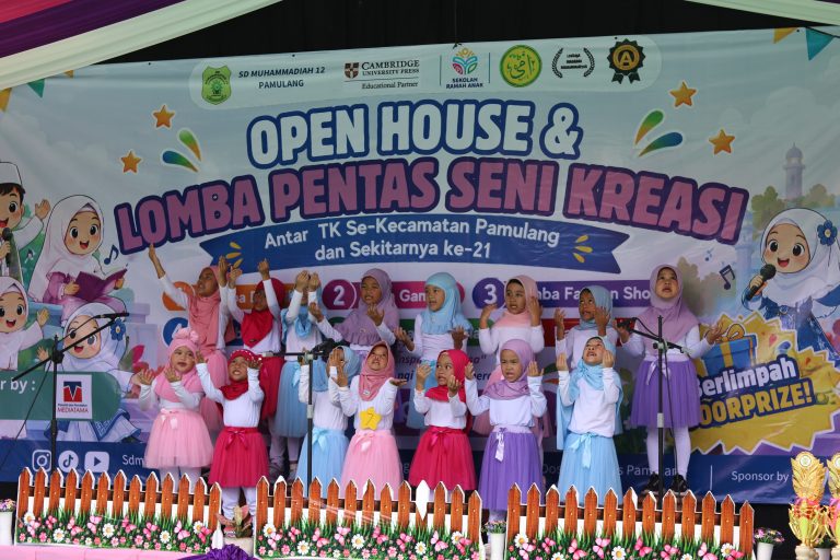 KEGIATAN OPEN HOUSE DAN PENTAS SENI SDM 12 PAMULANG